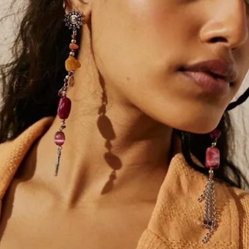 Free People There She Goes Dangle Earrings
